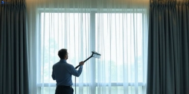 Commercial drapes cleaning service torquay-vic hotels offices